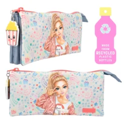 Depesche 12386 TOPModel Fächerschlamper Mäppchen CUTIE STAR Christy Popcorn