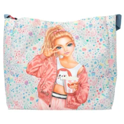 Depesche 12389 TOPModel Shopper-Tasche (Tote Bag) CUTIE STAR Christy Popcorn