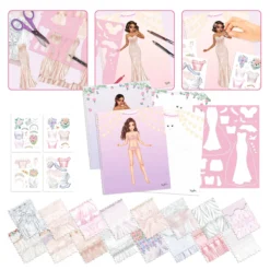 Depesche 12393 Create Your TOPModel Wedding Special Malbuch Hochzeit Kreativbuch -Nicii Plusch Geschaft 0012393 0012393 12393 3 image zoom