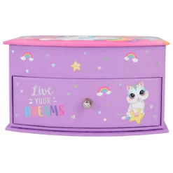 Depesche 12403 Ylvi And The Minimoomis Schmuckkästchen Klein Einhorn Naya Lila -Nicii Plusch Geschaft 0012403 0012403 12403 4 image zoom