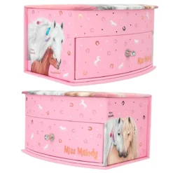 Depesche 12404 Pferd Miss Melody Schmuckkästchen Klein SUNDOWN Sonnenuntergang -Nicii Plusch Geschaft 0012404 0012404 12404 5 image zoom