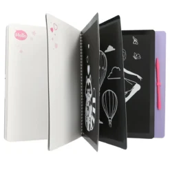 Depesche 12410 TOPModel Magic Scratch Book Kratzbilder Kreativ Jill & Chocolate -Nicii Plusch Geschaft 0012410 0012410 12410 4 image zoom