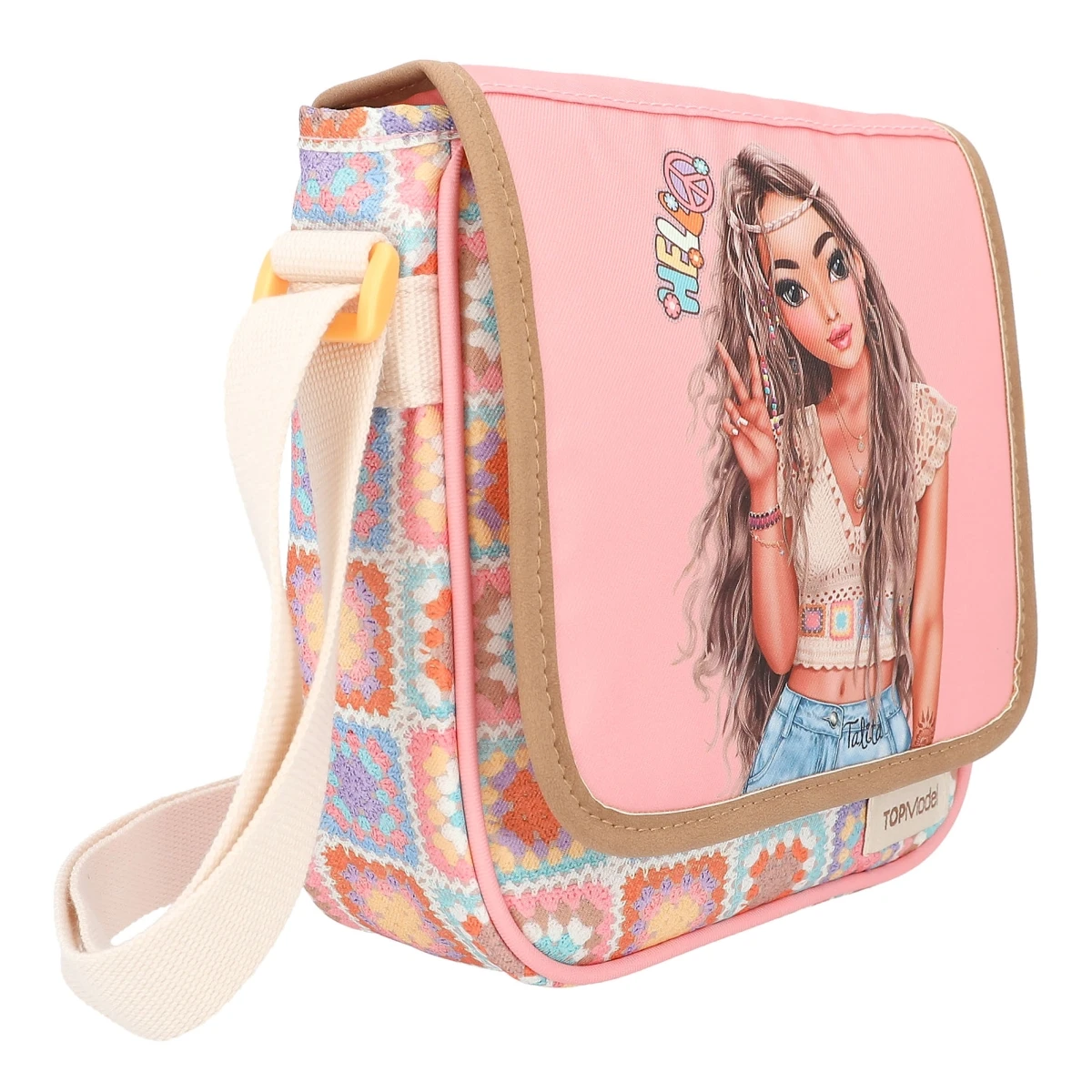 Depesche 12417 TOPModel Kleine Umhängetasche HIPPIE HEART Talita PatchworkMuster 3 Depesche 12417 TOPModel Kleine Umhängetasche HIPPIE HEART Talita PatchworkMuster – Bild 3