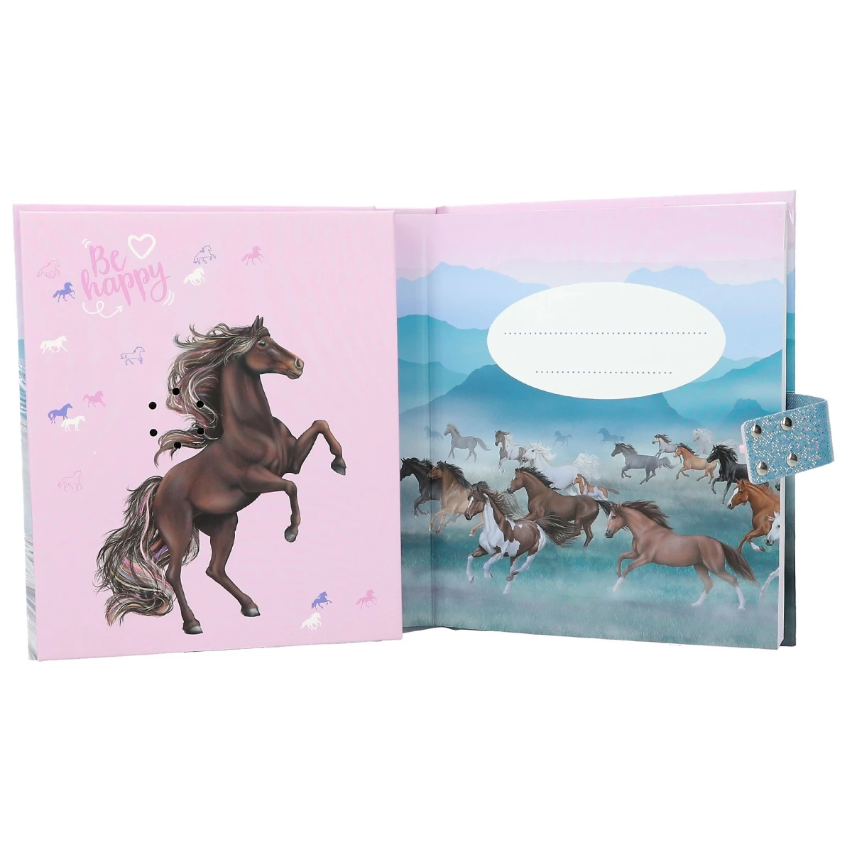 Depesche 12418 Pferd Miss Melody Tagebuch Mit Code Und Sound Weiß Mit Herde 4 Depesche 12418 Pferd Miss Melody Tagebuch Mit Code Und Sound Weiß Mit Herde – Bild 4