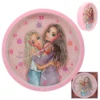 Depesche 12432 TOPModel Stylische Wanduhr HAPPY TOGETHER Candy & Hayden