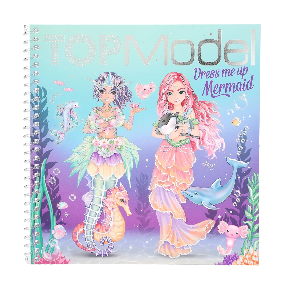 Depesche 12438 TOPModel Dress Me Up Stickerbuch MERMAID Meerjungfrau Kreativbuch 2 Depesche 12438 TOPModel Dress Me Up Stickerbuch MERMAID Meerjungfrau Kreativbuch – Bild 2