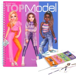 Depesche 12447 Create Your TOPModel Malbuch Kreativbuch Mit über 40 Seiten