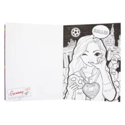 Depesche 12451 TOPModel Colour & Design Book Malbuch Kreativbuch Mit Vorschlägen 12 Depesche 12451 TOPModel Colour & Design Book Malbuch Kreativbuch Mit Vorschlägen -Nicii Plusch Geschaft 0012451 0012451 12451 6 image zoom