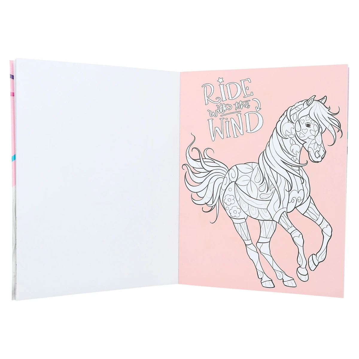 Depesche 12452 Pferd Miss Melody Colour & Design Book Malbuch Kreativbuch 2 Depesche 12452 Pferd Miss Melody Colour & Design Book Malbuch Kreativbuch – Bild 2