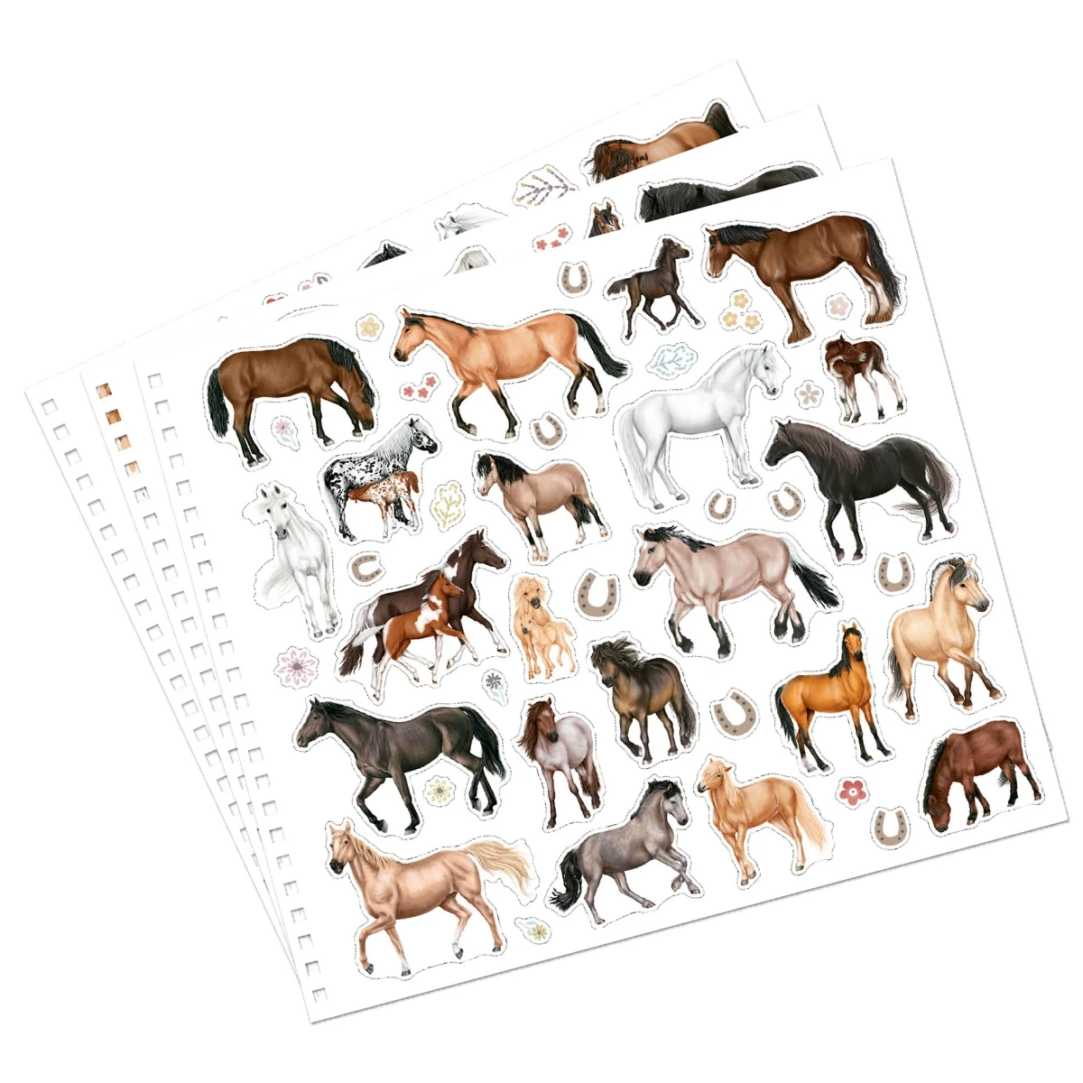 Depesche 12479 Pferd Miss Melody Pferde Malbuch Mit Spiralbindung Und Stickern 6 Depesche 12479 Pferd Miss Melody Pferde Malbuch Mit Spiralbindung Und Stickern – Bild 6