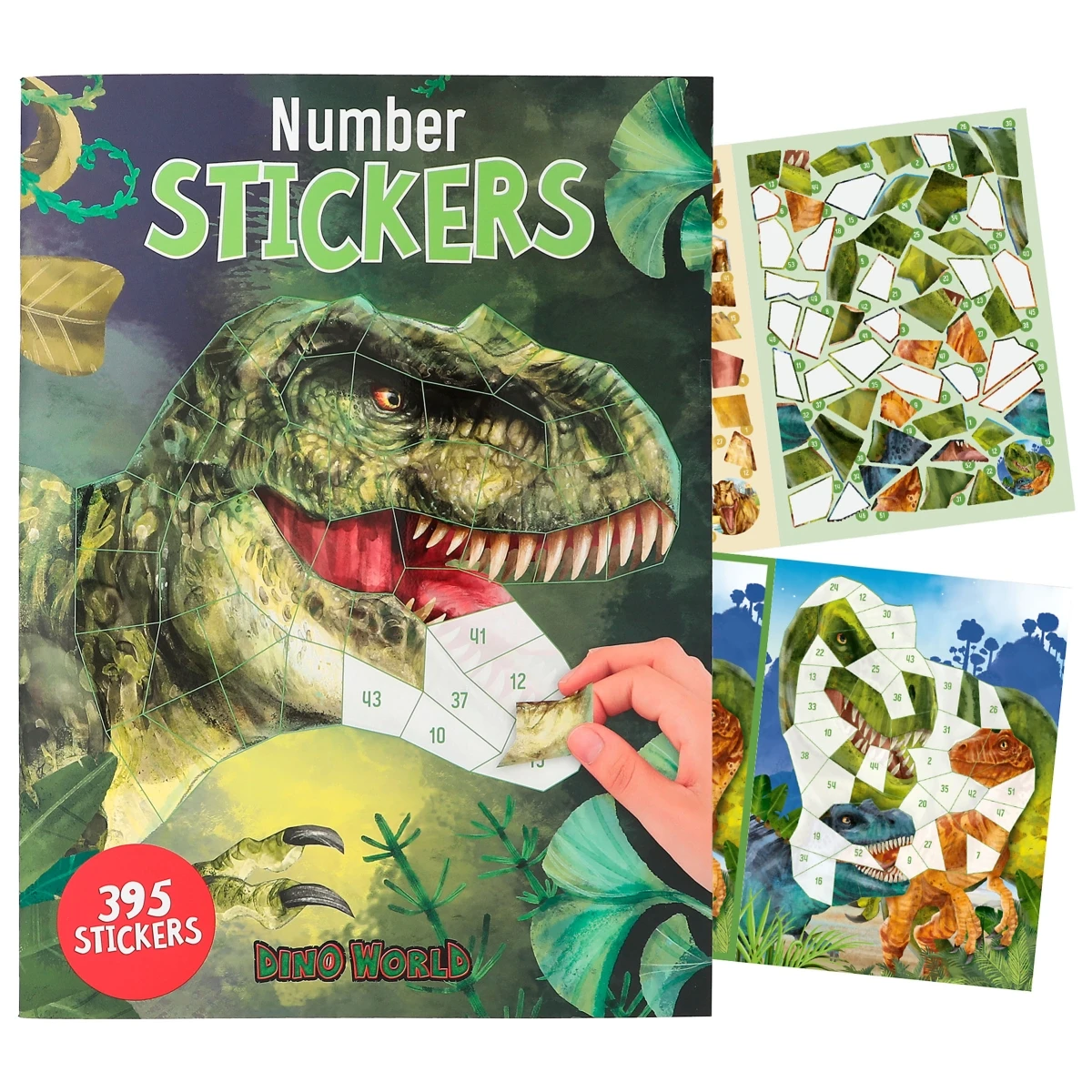 Depesche 12487 Dino World Number Sticker Stickern Nach Zahlen Stickerbuch 2 Depesche 12487 Dino World Number Sticker Stickern Nach Zahlen Stickerbuch – Bild 2