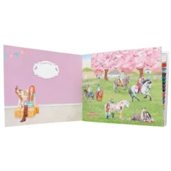 Depesche 12502 Create Your Happy Horses Stickerbuch Für Alle Pferde-Fans -Nicii Plusch Geschaft 0012502 0012502 12502 5 image zoom