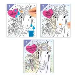 Depesche 12576 Pferd Miss Melody Watercolour Book Ausmalbuch Mit Pinsel -Nicii Plusch Geschaft 0012576 0012576 12576 5 image zoom