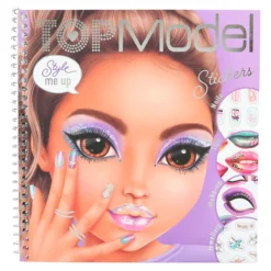 Depesche 12603 TOPModel Dress Me Up Face BEAUTY GIRL Stickerheft Sticker-Spaß