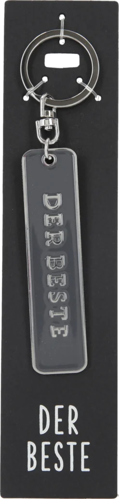 Depesche 11807 Schlüsselanhänger Vergiss Mich Nicht - 002 DER BESTE