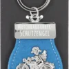 Depesche 11348 Schutzengel Schlüsselanhänger Aus Filz 006 Motorradfahrer Blau