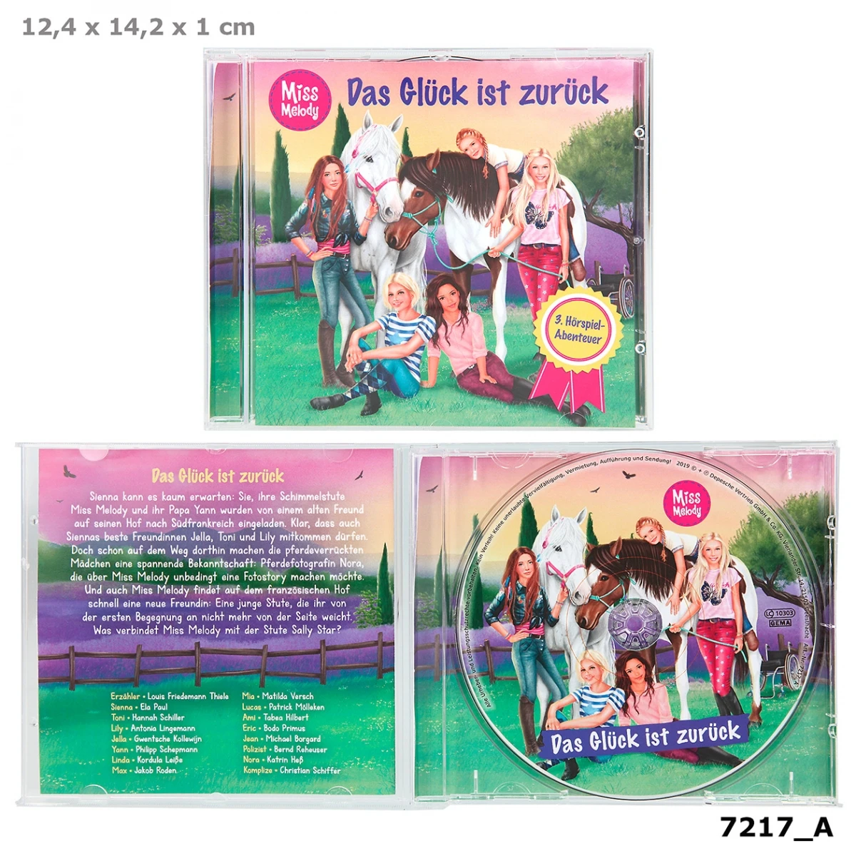 Depesche 7217_A Pferd Miss Melody Hörspiel CD Das Glück Ist Zurück, Teil 3 2 Depesche 7217_A Pferd Miss Melody Hörspiel CD Das Glück Ist Zurück, Teil 3 – Bild 2