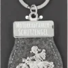Depesche 11348 Schutzengel Schlüsselanhänger Aus Filz 008 Motorradfahrer Grau