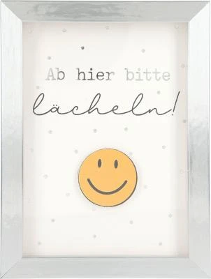Depesche 11626_017 Komplimente Im Bilderrahmen Ab Hier Bitte Lächeln! 1 Depesche 11626_017 Komplimente Im Bilderrahmen Ab Hier Bitte Lächeln!