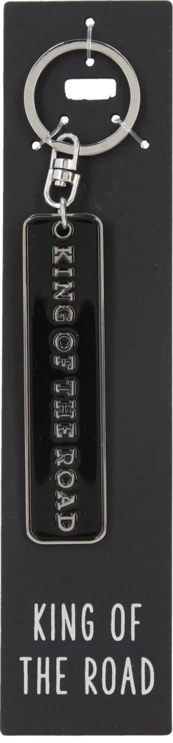 Depesche 11807 Schlüsselanhänger Vergiss Mich Nicht - 017 KING OF THE ROAD