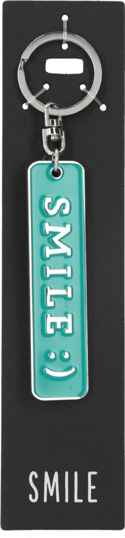 Depesche 11807 Schlüsselanhänger Vergiss Mich Nicht - 018 SMILE