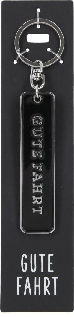 Depesche 11807 Schlüsselanhänger Vergiss Mich Nicht - 023 GUTE FAHRT