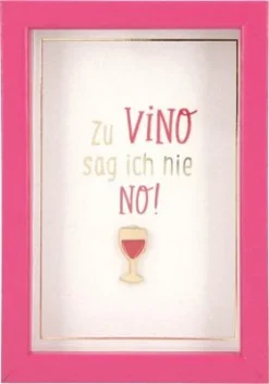 Depesche 11625_032 Komplimente Im Bilderrahmen Klein Zu ViNO Sag Ich Nie NO!