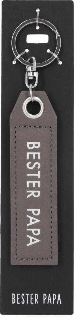 Depesche 11807 Schlüsselanhänger Vergiss Mich Nicht - 035 BESTER PAPA