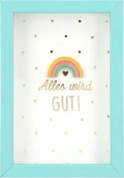 Depesche 11625_048 Komplimente Im Bilderrahmen Klein Alles Wird GUT!