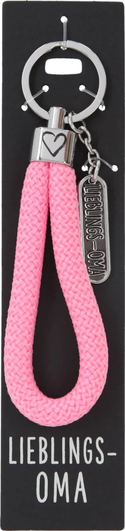 Depesche 11807 Schlüsselanhänger Vergiss Mich Nicht - 063 LIEBLINGS OMA