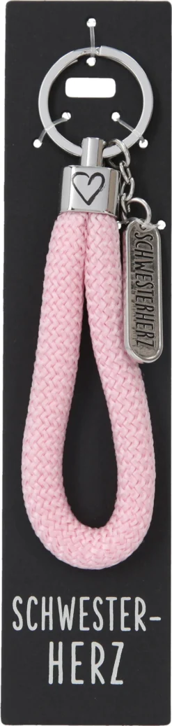 Depesche 11807 Schlüsselanhänger Vergiss Mich Nicht - 065 SCHWESTERHERZ