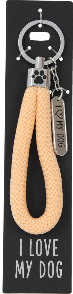 Depesche 11807 Schlüsselanhänger Vergiss Mich Nicht - 075 I LOVE MY DOG