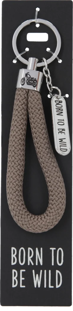 Depesche 11807 Schlüsselanhänger Vergiss Mich Nicht - 088 BORN TO BE WILD