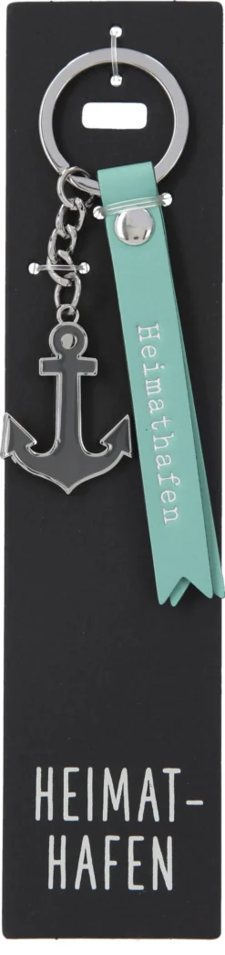 Depesche 11807 Schlüsselanhänger Vergiss Mich Nicht - 097 HEIMATHAFEN