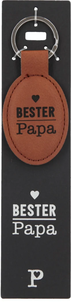 Depesche 11807 Schlüsselanhänger Vergiss Mich Nicht - 107 BESTER PAPA