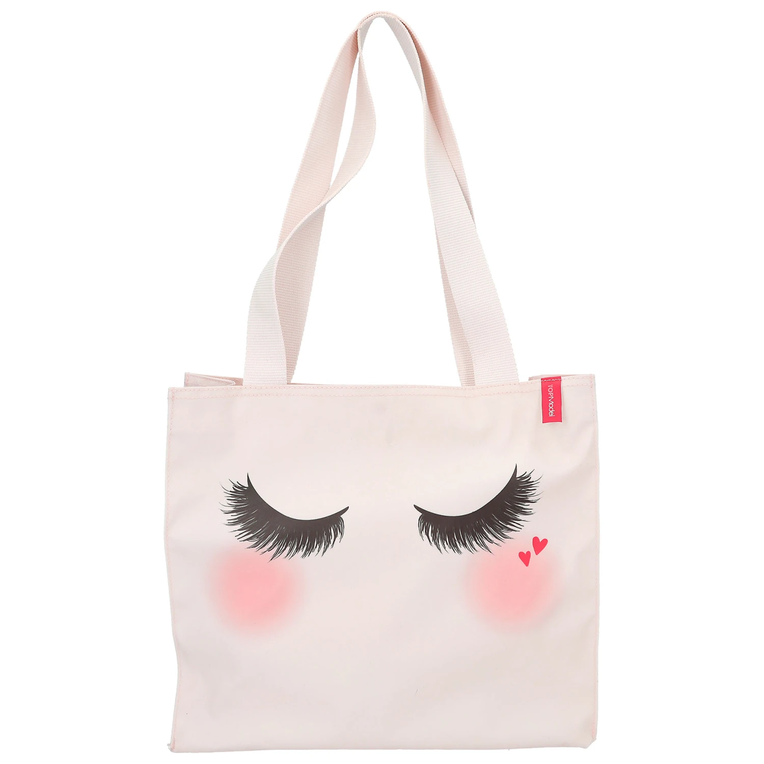Depesche 11533 TOPModel Shopper Tasche BEAUTY GIRL Schlafaugen-Print Wimpern 1 Depesche 11533 TOPModel Shopper Tasche BEAUTY GIRL Schlafaugen-Print Wimpern