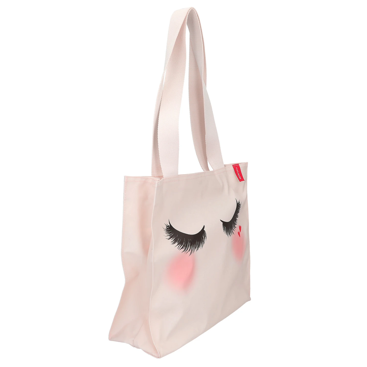 Depesche 11533 TOPModel Shopper Tasche BEAUTY GIRL Schlafaugen-Print Wimpern 3 Depesche 11533 TOPModel Shopper Tasche BEAUTY GIRL Schlafaugen-Print Wimpern – Bild 3