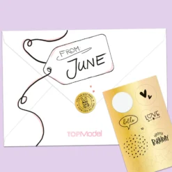 Depesche 11925 TOPModel Briefbox Handlettering FLOWER BERRY Hayden Frühling -Nicii Plusch Geschaft 11925 06eycrSqWr8tN7x