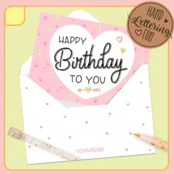 Depesche 11925 TOPModel Briefbox Handlettering FLOWER BERRY Hayden Frühling -Nicii Plusch Geschaft 11925 07bkAKYrFGNfAkJ