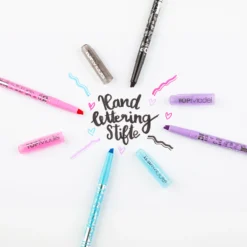 Depesche 11936 TOPModel Handlettering Stifte Set Fasermaler-Set 4 Stifte 9 Depesche 11936 TOPModel Handlettering Stifte Set Fasermaler-Set 4 Stifte -Nicii Plusch Geschaft 11936 4