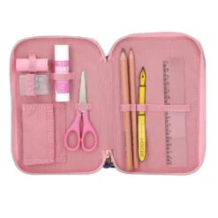 Depesche 11977 TOPModel 3-Fach Federtasche SEVENTIES Candy Pink Glitzernd Hippie 11 Depesche 11977 TOPModel 3-Fach Federtasche SEVENTIES Candy Pink Glitzernd Hippie -Nicii Plusch Geschaft 11977 4489st6kP7VUuu