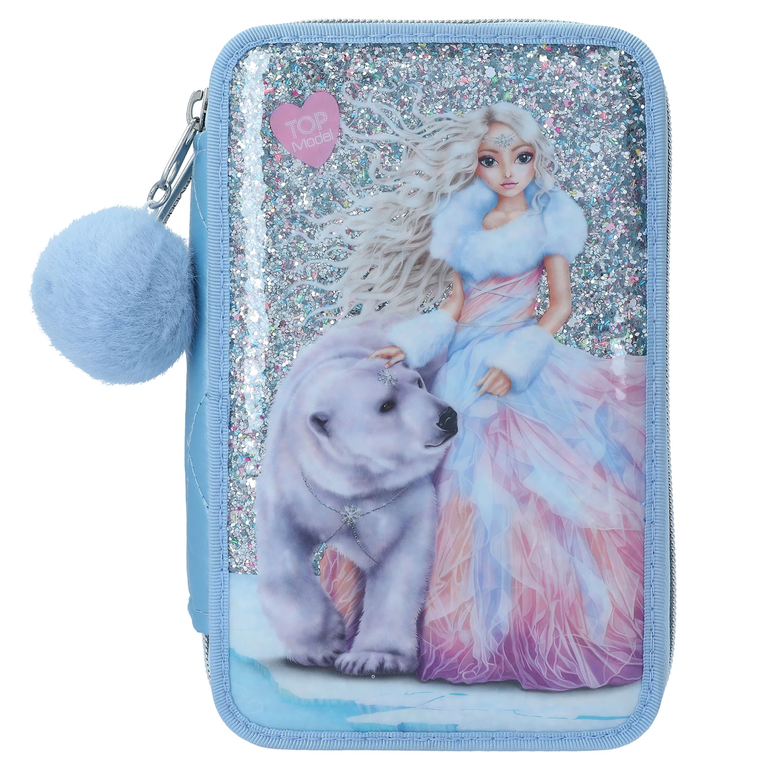 Depesche 11988 TOPModel 3-Fach Federtasche ICEWORLD Eisprinzessin Mit Eisbär 3 Depesche 11988 TOPModel 3-Fach Federtasche ICEWORLD Eisprinzessin Mit Eisbär – Bild 3