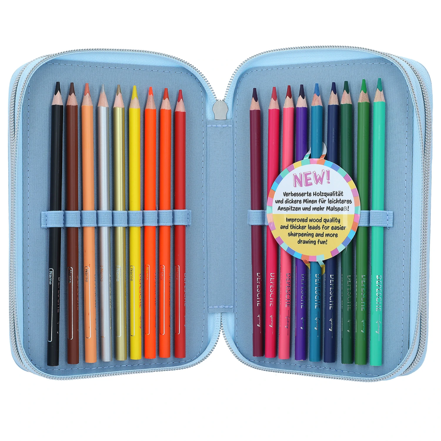 Depesche 11988 TOPModel 3-Fach Federtasche ICEWORLD Eisprinzessin Mit Eisbär 5 Depesche 11988 TOPModel 3-Fach Federtasche ICEWORLD Eisprinzessin Mit Eisbär – Bild 5