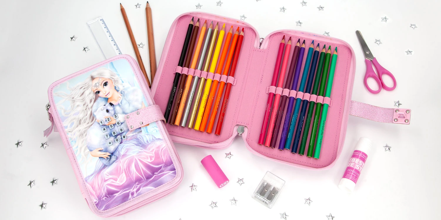 Depesche 11989 TOPModel Federtasche Mit Code ICEWORLD Eisprinzessin Eisbär 2 Depesche 11989 TOPModel Federtasche Mit Code ICEWORLD Eisprinzessin Eisbär – Bild 2