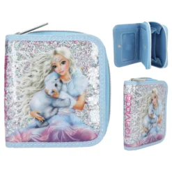Depesche 11994 TOPModel Portemonnaie Geldbörse ICEWORLD Eisprinzessin Eisbär