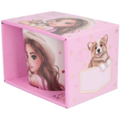 Depesche 12027 TOPModel Tasse Becher CORGI Hund & Hayden Rosa Geschenkverpackung -Nicii Plusch Geschaft 12027 6