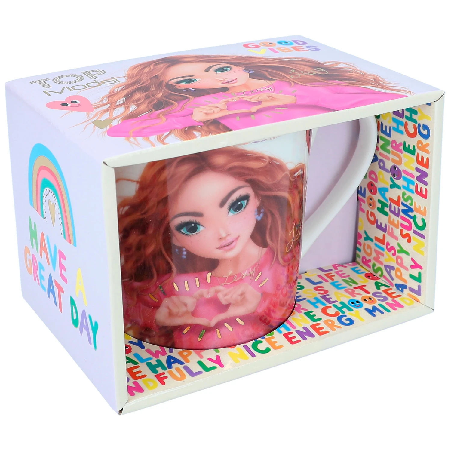 Depesche 12031 TOPModel Becher Tasse SELFLOVE Good Vibes Wörter Have A Great Day 2 Depesche 12031 TOPModel Becher Tasse SELFLOVE Good Vibes Wörter Have A Great Day – Bild 2