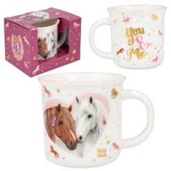 Depesche 12037 Pferd Miss Melody Tasse Becher WILD HORSES You & Me Zwei Pferde