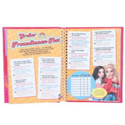 Depesche 12046 TOPModel Beste Freundinnen Buch BFF-Buch Fragen Rätsel Tests Spaß -Nicii Plusch Geschaft 12046 7