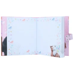 Depesche 12051 Pferd Miss Melody Tagebuch Mit Code Und Sound Braunes Pferd Pelly -Nicii Plusch Geschaft 12051 5